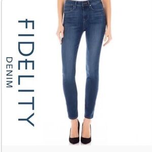 Fidelity Jeans Gwen High Rise Skinny 30